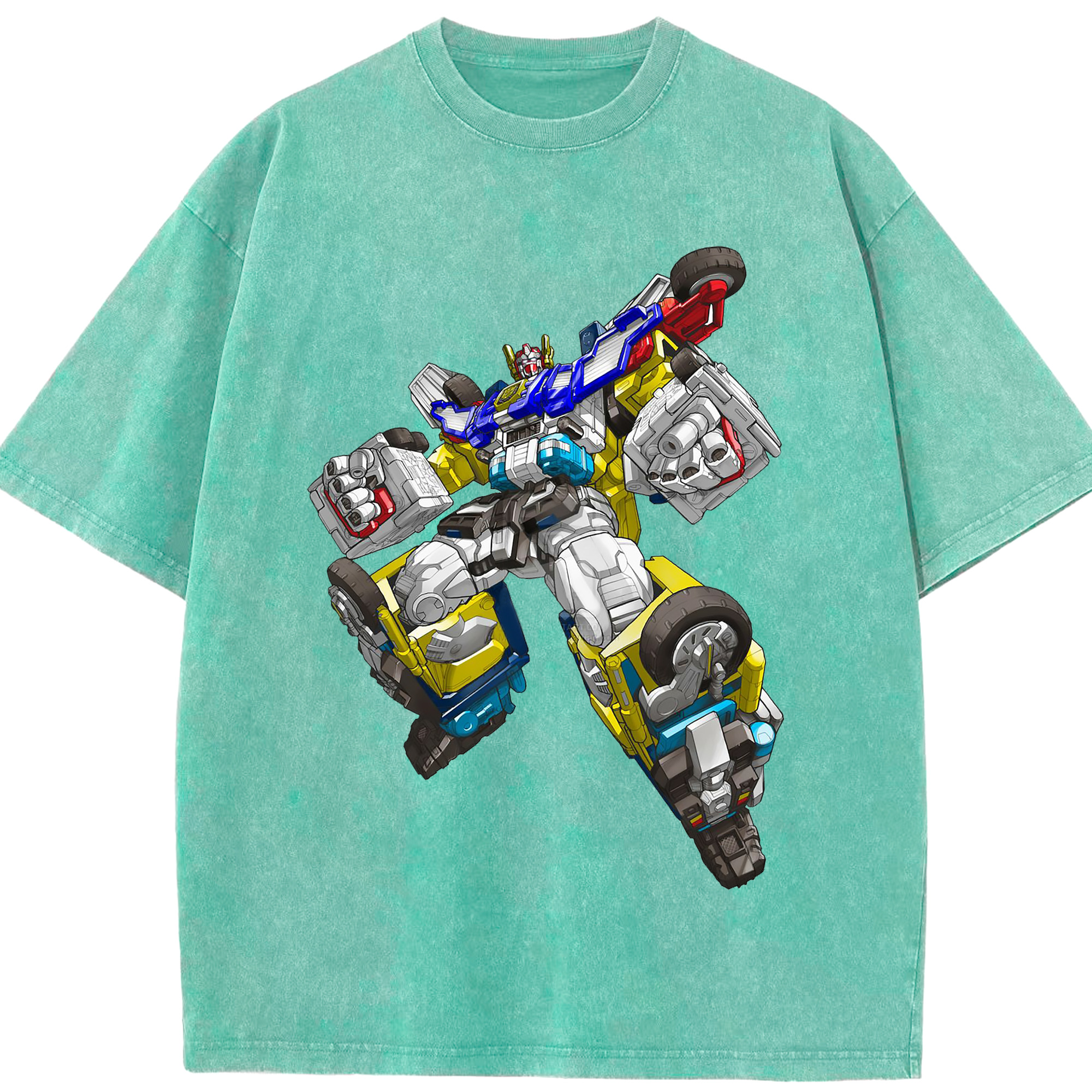 （画像用）  綿100% ヴィンテージ風 半袖Tシャツ（フロントプリント）
